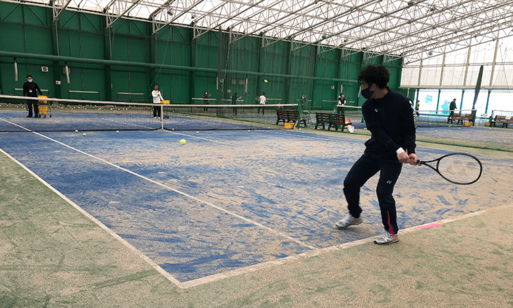 川越市テニススクール練習